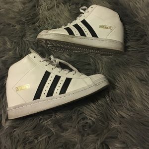 ✨Adidas Superstars High Tops ✨