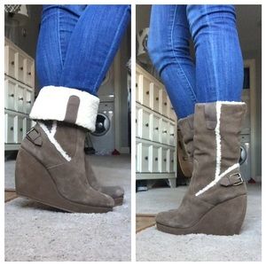 Wedge Booties