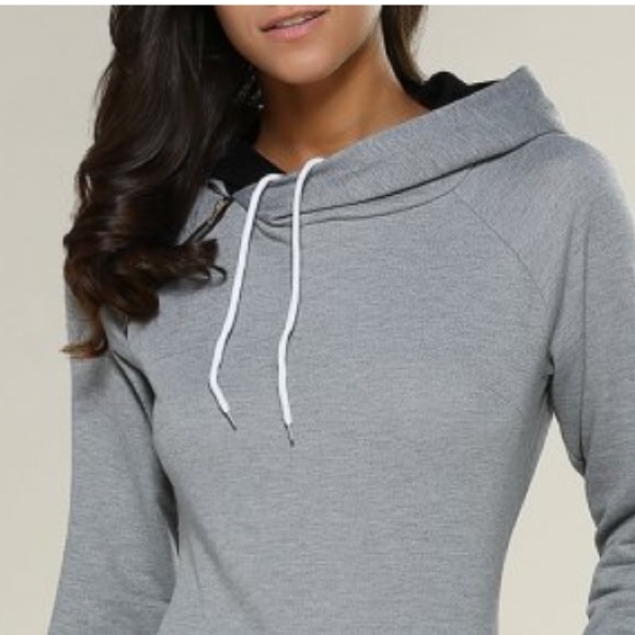 🌶LAST ONE🌶 Long Sleeve Hoodie Dress - Picture 2 of 4