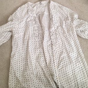 Lauren Conrad 3/4 sleeve button down shirt