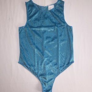 Girls Aqua-Teal Leotard / Bodysuit