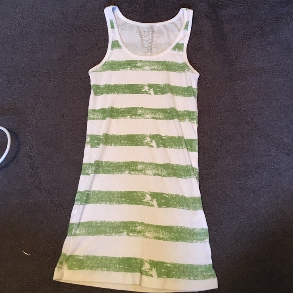 Green Stripped Shirt