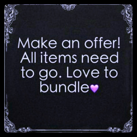 USE OFFER BUTTON! Everything must go!