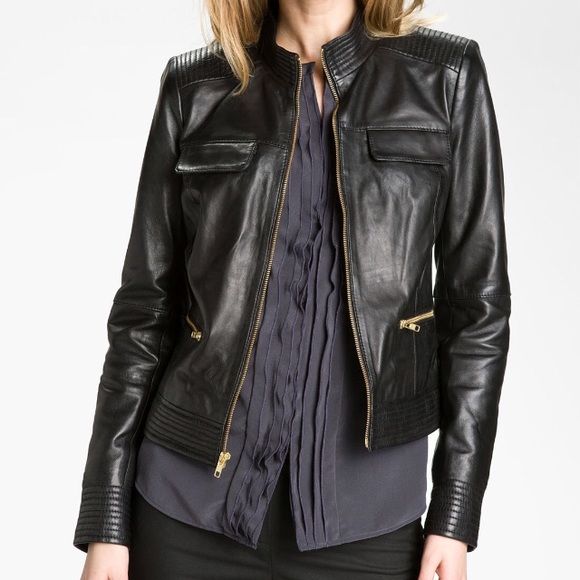 Classiques Entier Vintage Leather Jacket