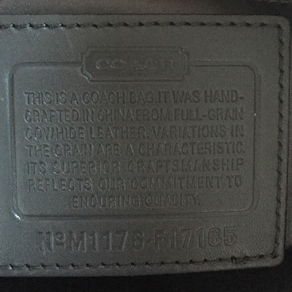 Metallic Coach Satchel - Picture 4 of 6