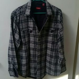 IZOD flannel Men's shirt