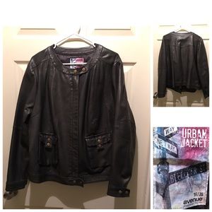 Avenue Faux leather jacket