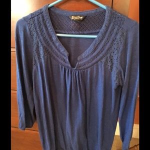 Lucky Brand royal blue shirt.