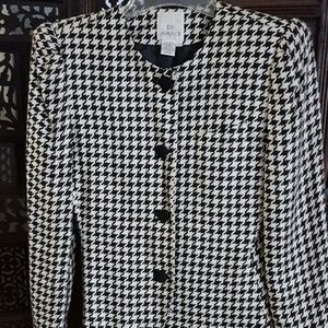 Houndstooth jacket