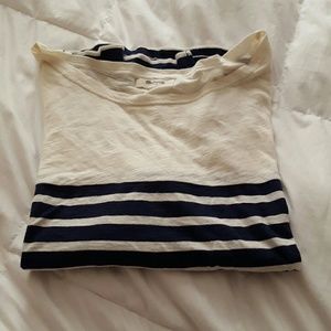 Madewell striped navy tee