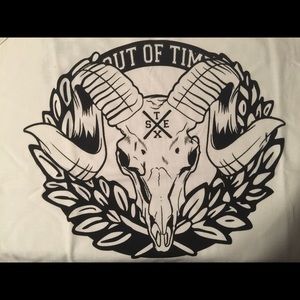 Out Of Time Skull tank top