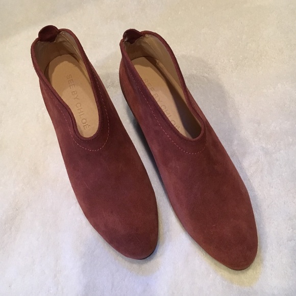 See by chloé suede booties - Picture 2 of 4