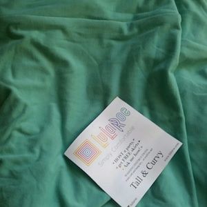 Solid light mint TC Lularoe leggings