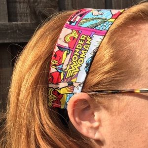 Wonder Women Reversible Fabric Headband