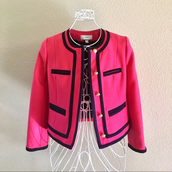 J. Crew Lady Jacket in Double-Serge Wool