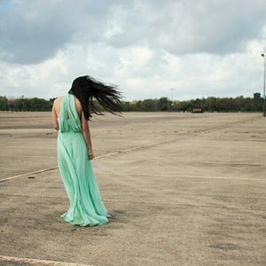 Sidra Chiffon Pleated Maxi