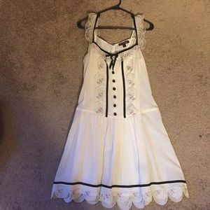 Betsy Johnson Cream Dress