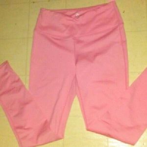 Pink active leggings