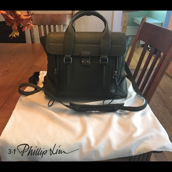 3.1 Phillip Lim medium satchel.  Military green