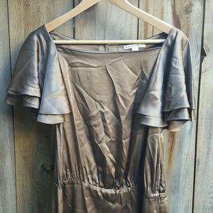 Beautiful silk banana republic dress