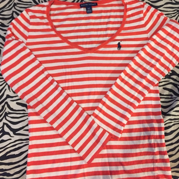 POLO Ralph Lauren long sleeve women's v neck