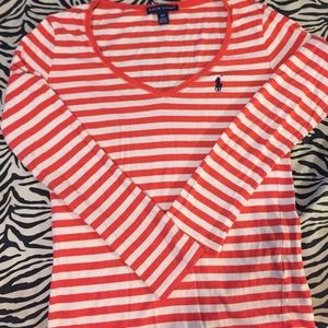 POLO Ralph Lauren long sleeve women's v neck
