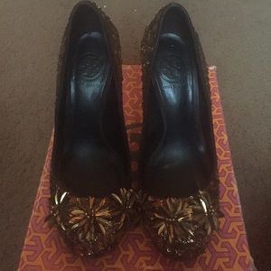 Tory Burch Shoes - Tory Burch Katrina Sequin Pumps Tory Burch Shoes - Tory Burch Katrina Sequin Pumps