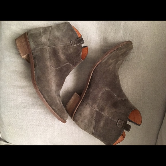 Madewell size 8 1/2 western ankle boots