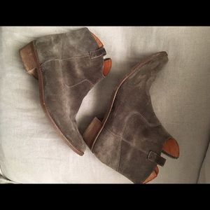 Madewell size 8 1/2 western ankle boots