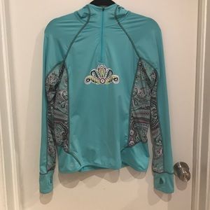 Athleta SPF workout shirt medium