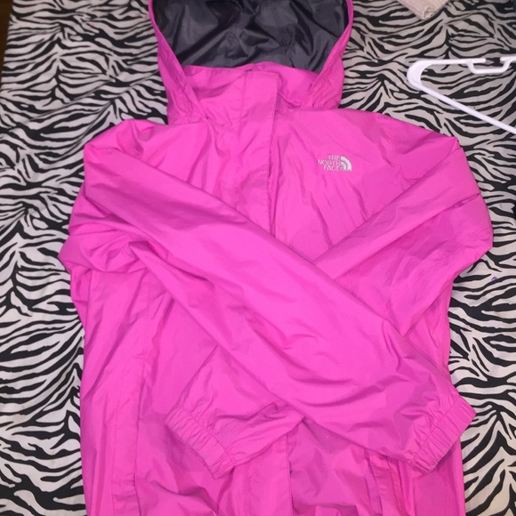 NORTH FACE WINDBREAKER PINK SZ SMALL