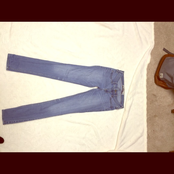 Hollister light skinny jeans