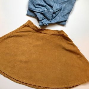 Camel Corduroy Mini