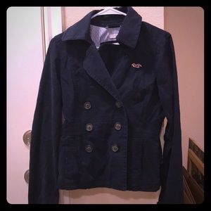 Hollister size medium button down coat! So cute!