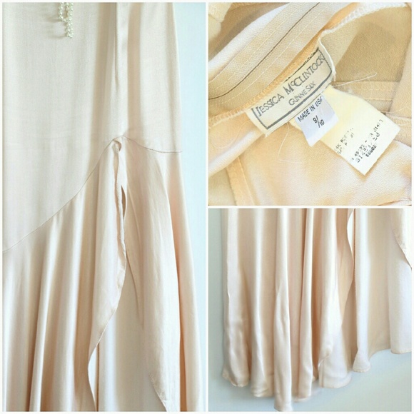 Vintage GUNNE SAX pink slit dress - Picture 4 of 4