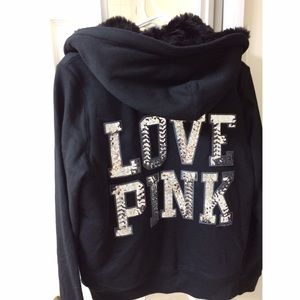 PINK Victoria's Secret fleece jacket