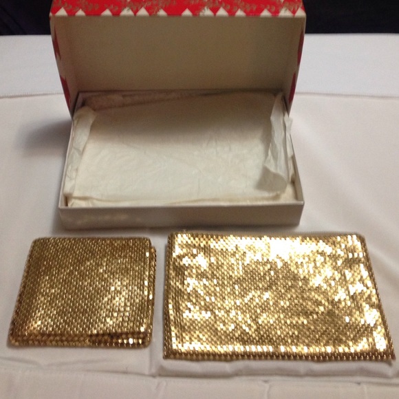 Vintage Walborg Gold Mesh Wallet and Purse