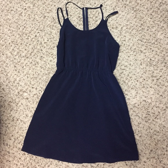Blue dress