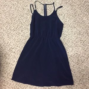 Blue dress