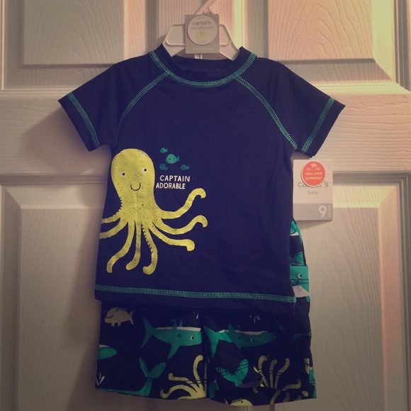 👶🏼Brand New-Carters little collections swim set.