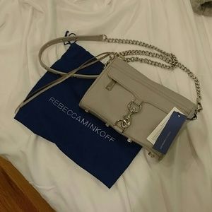 Rebecca Minkoff Mini M.A.C. in Smoke