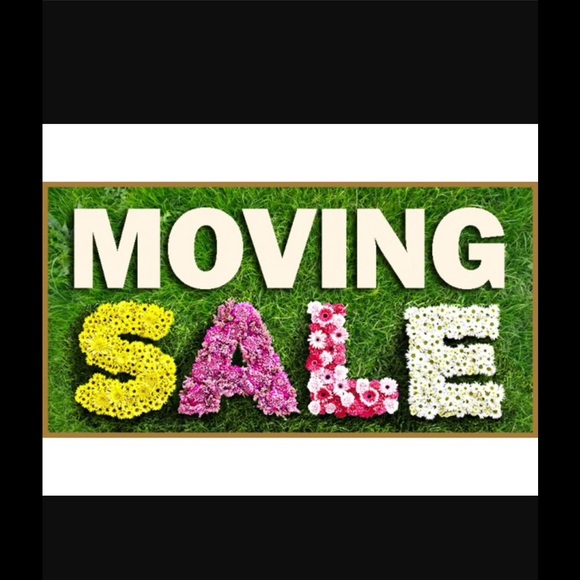 Moving sale