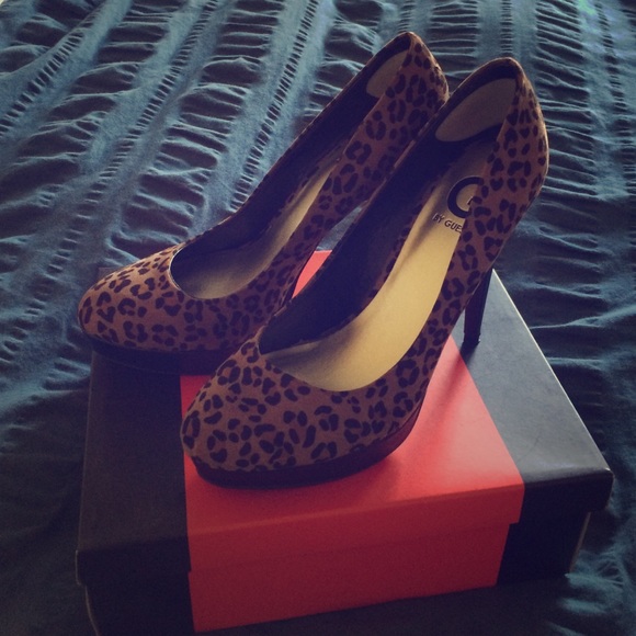 New in the box Guess Platform Heels