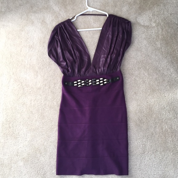 Faith Connexion purple bandage dress in XS