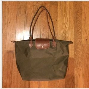 Longchamp "Le Pliage" large tote bag
