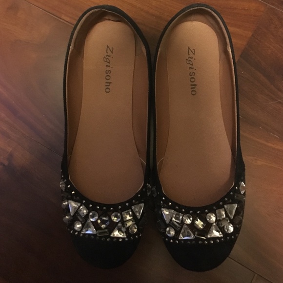 Black flats