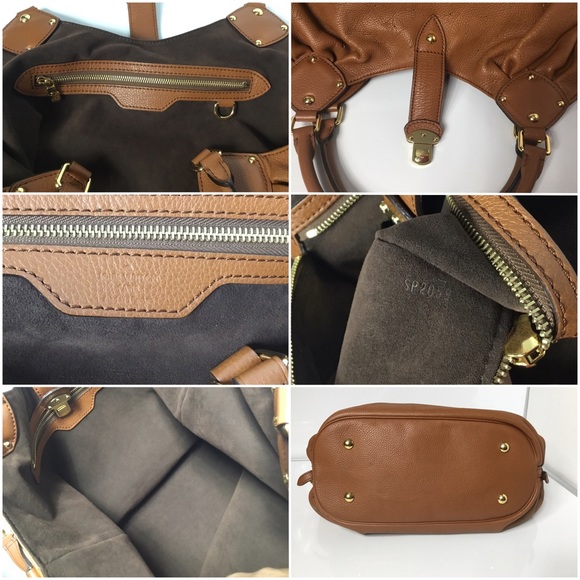 SOLD—100%Auth Louis Vuitton Brown L Mahina Mordore - Picture 2 of 4