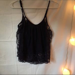 Free People Dark purple tank