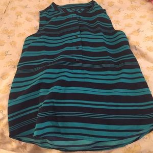 JCrew factory stripe blouse