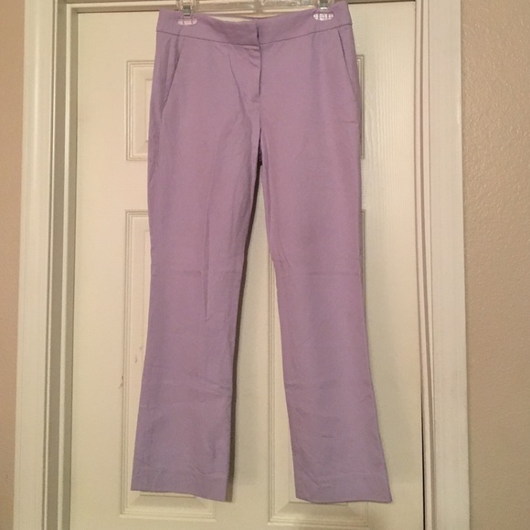 JCrew lilac dress pants